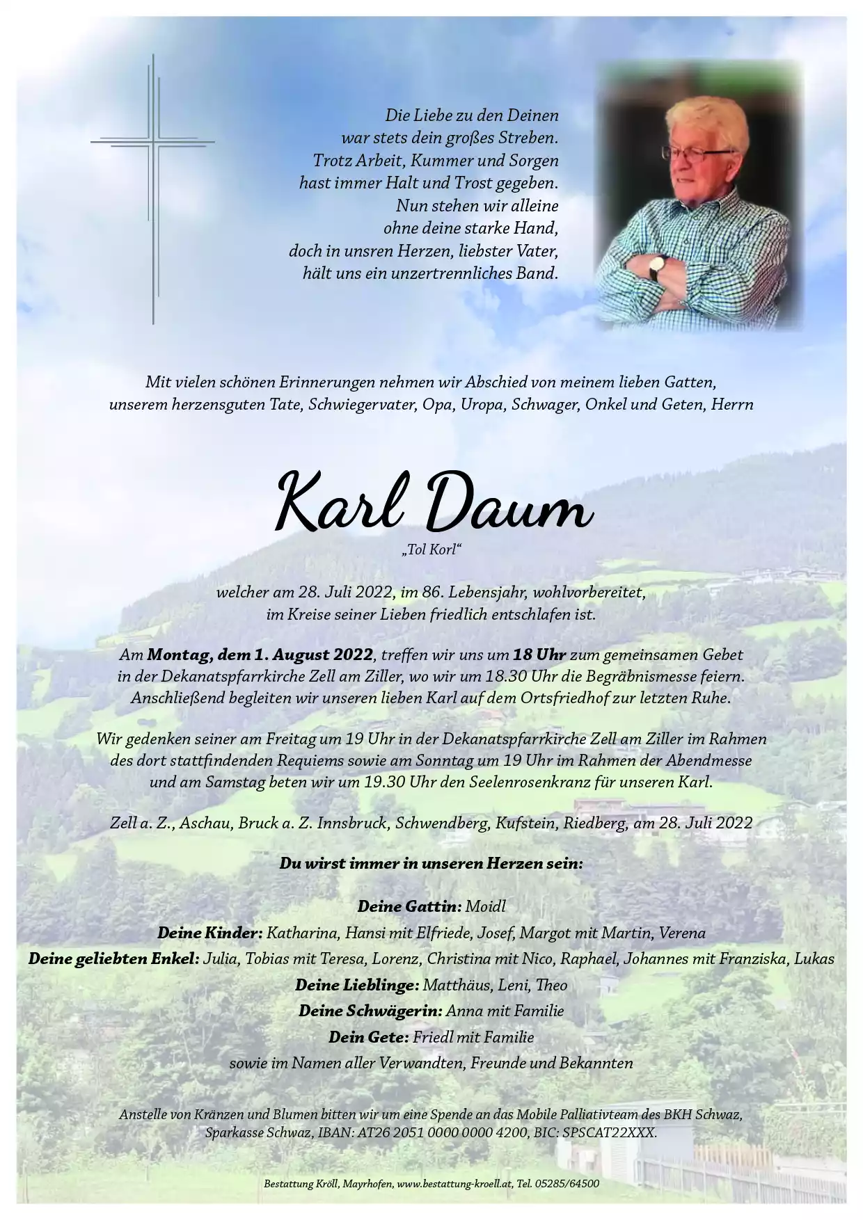 Parte von Karl Daum